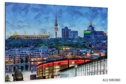 Dortmund Alu Dibond Bild