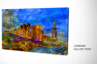 Leinwand Bild Hamburg