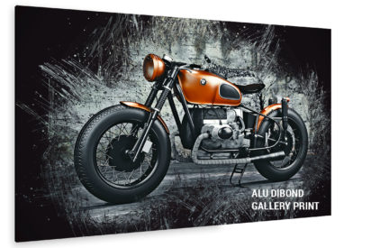 Alu Dibond Bild Motorbike