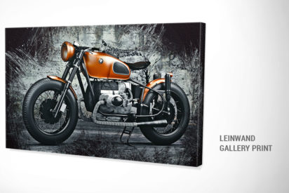 Leinwandbild Motorbike