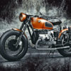 Motorbike Ink Art Bild