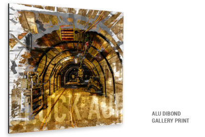 Alu Dibond Bild Bergwerk