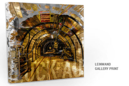 Bergwerk Leinwandbild