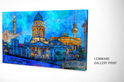 Leinwandbild Berlin