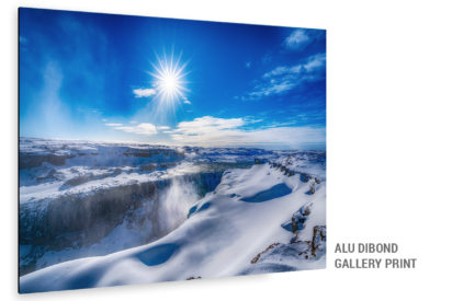 Alu Dibond Bild Island