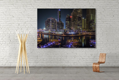 Wall Art Dubai Hafen