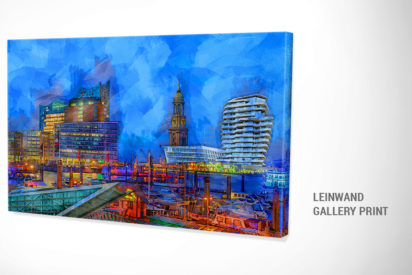 Leinwandbild Hamburg