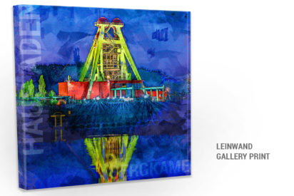 Leinwandbild Haus Aden