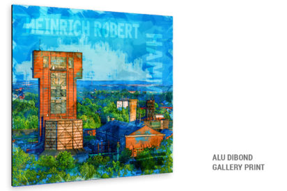 Zeche Heinrich Robert Alu Dibond