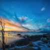 Sunset Iceland Wall Art