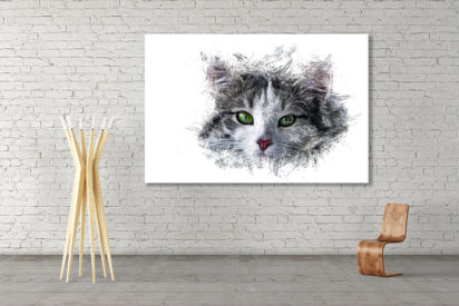 Katze Wall Art