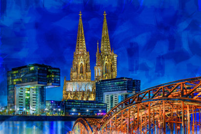 Köln Collage Pop Art Bild