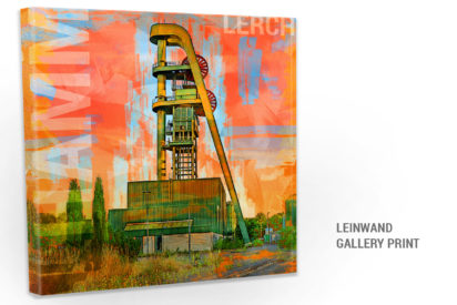 Leinwandbild Zeche Lerche