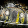 Lost Car Ink Art Bild