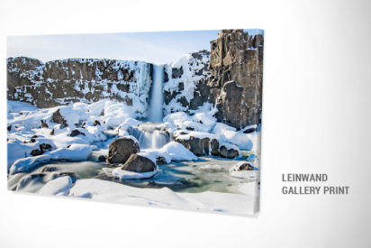 Leinwand Bild Oxarafoss
