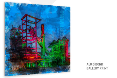 Alu Dibond Bild Phönix West