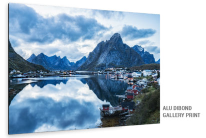 Aludibond Bild Reine Lofoten