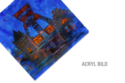 Acryl Bild Zeche