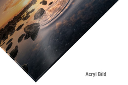 Sonnenaufgang Acrylbild