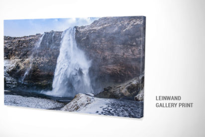 Leinwandbild Island Seljalandsfoss