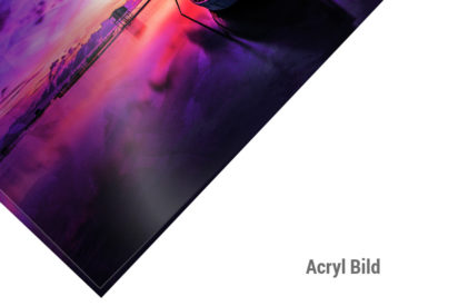 Acril Bild Sonnenuntergang