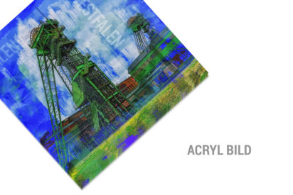 Acrylbild Zeche Westfalen