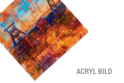 Acryl Bild Zeche Ewald