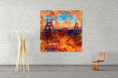 Zeche Ewald Gallerie Print