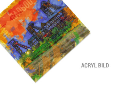 Acryl Bild Zeche