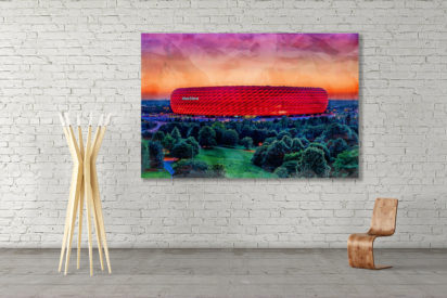 Wall Art Bayern Stadion