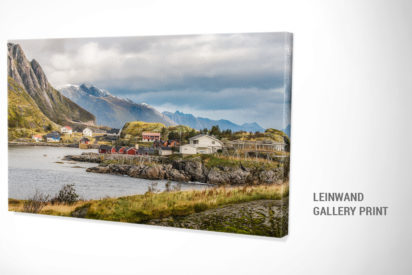 Leinwandbild Hamnoy Norwegen