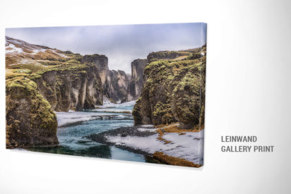 Island Leinwand Bild