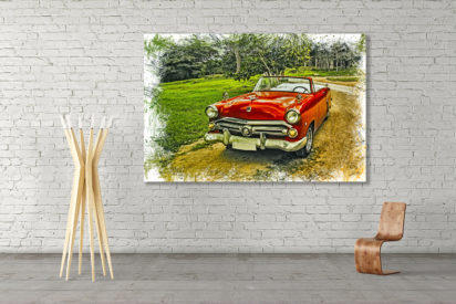 Wall Art Oldtimer