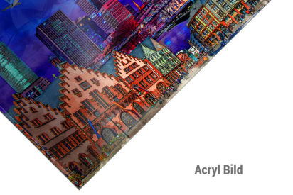 Acrylbild Frankfurt