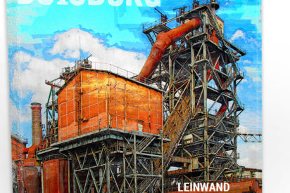 Leinwandbild Duisburg Pop Art