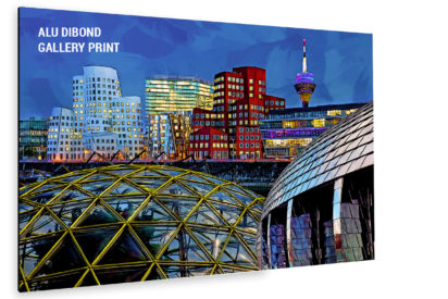 Aludibondbild Medienhafen