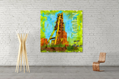 Wall art Zeche Monopol