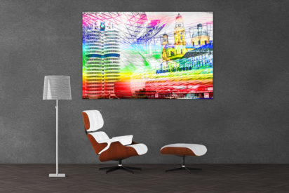 Wandbild München