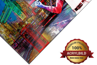 Acrylbild Freddie Mercury Illustration