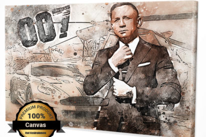 Leinwandbild James Bond