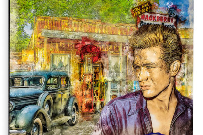 Aludibond Bild James Dean