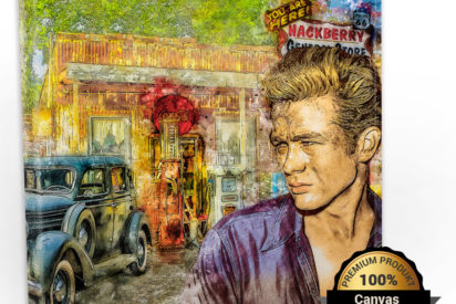 Leinwandbild James Dean