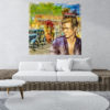 Wandbild James Dean
