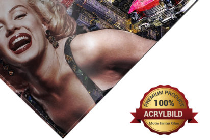 Acrylbild Marylin Monroe