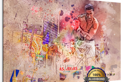 Aludibond Wall art Mohamed Ali