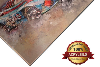 Acrylbild Steve McQueen