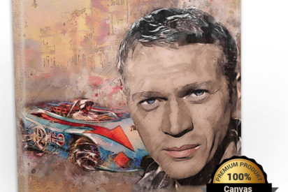 Leinwandbild Steve McQueen